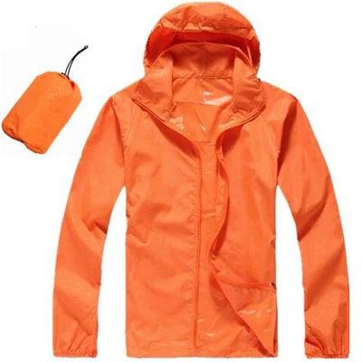 Packable Waterproof Rain Jacket - Inside The Bars