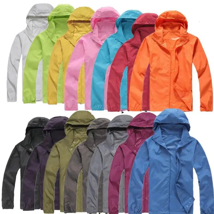 Packable Waterproof Rain Jacket - Inside The Bars