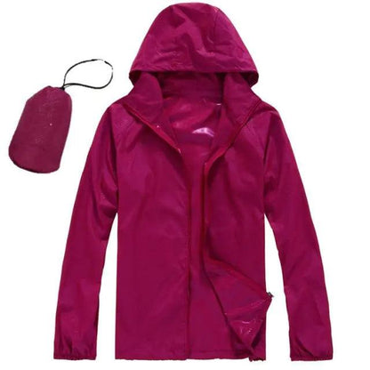 Packable Waterproof Rain Jacket - Inside The Bars