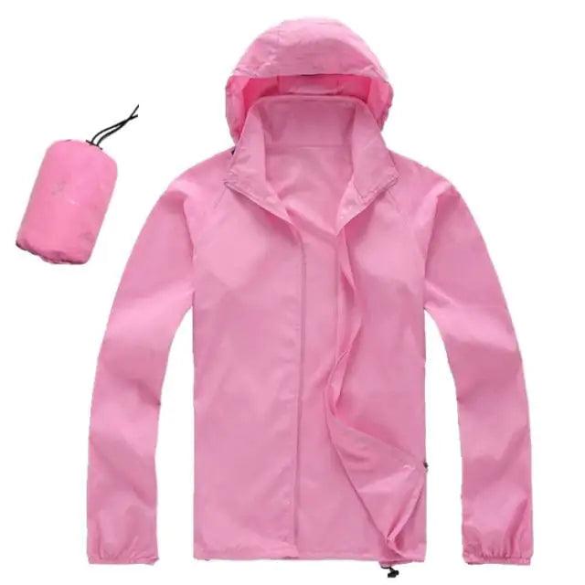 Packable Waterproof Rain Jacket - Inside The Bars