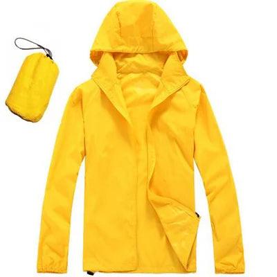 Packable Waterproof Rain Jacket - Inside The Bars
