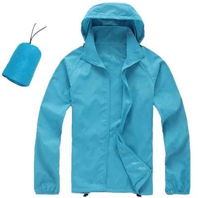 Packable Waterproof Rain Jacket - Inside The Bars