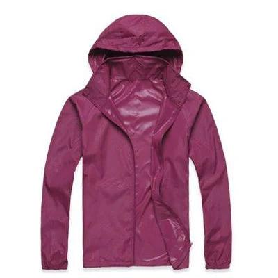 Packable Waterproof Rain Jacket - Inside The Bars