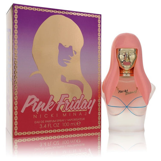 Pink Friday by Nicki Minaj Eau De Parfum Spray 3.4 oz for Women - Inside The Bars