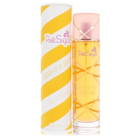 Pink Sugar Creamy Sunshine Eau De Toilette Spray 3.4 oz - Inside The Bars