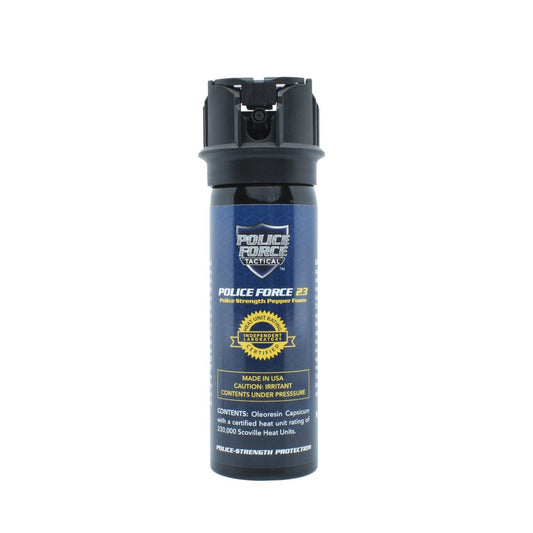 Police Force 23 Pepper Foam 3 oz - Inside The Bars