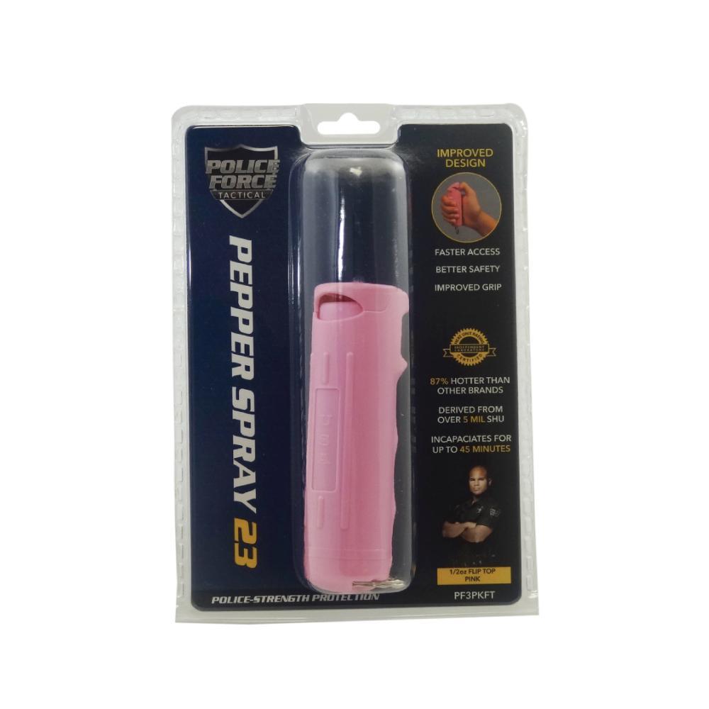 Police Force 23 Pepper Spray 0.5 oz Flip Top - Inside The Bars
