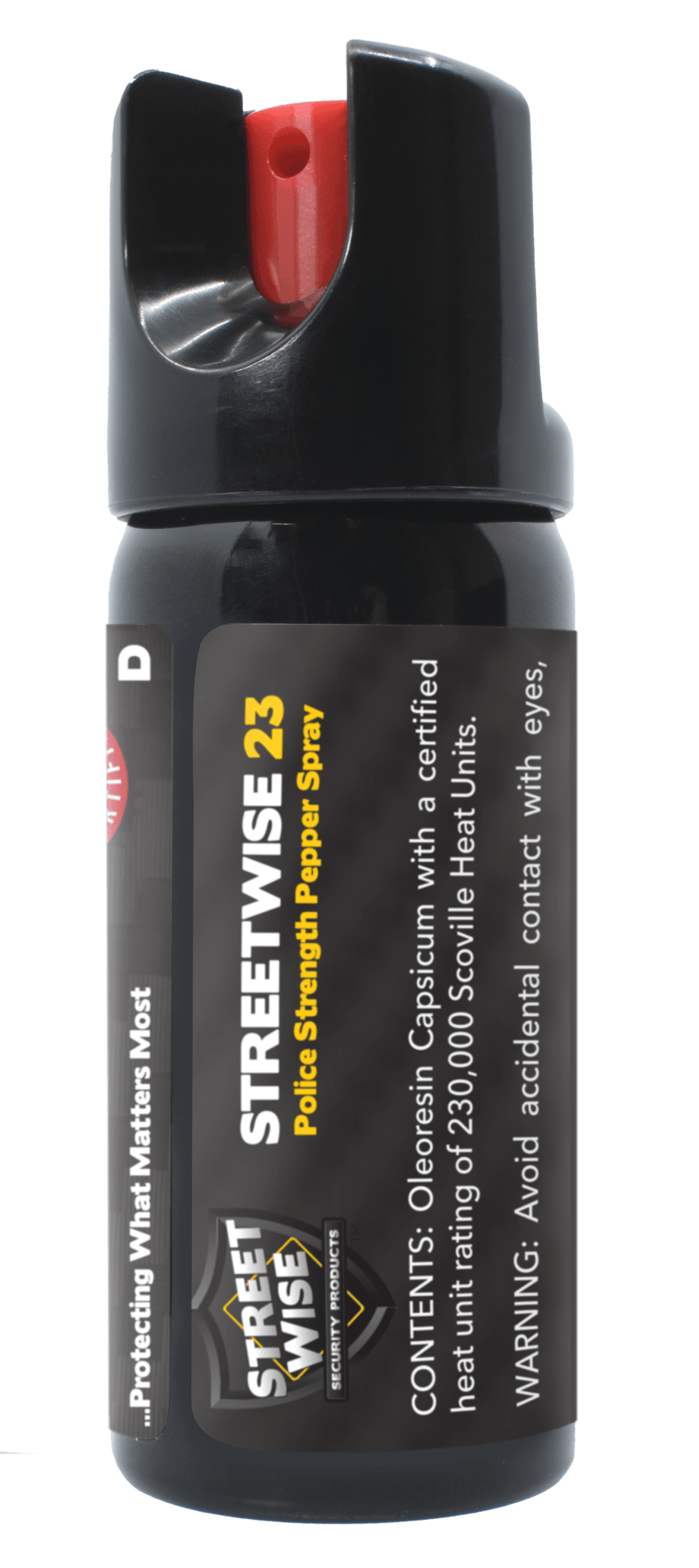 Police Force 23 Pepper Spray 2 oz Twist Lock - Inside The Bars