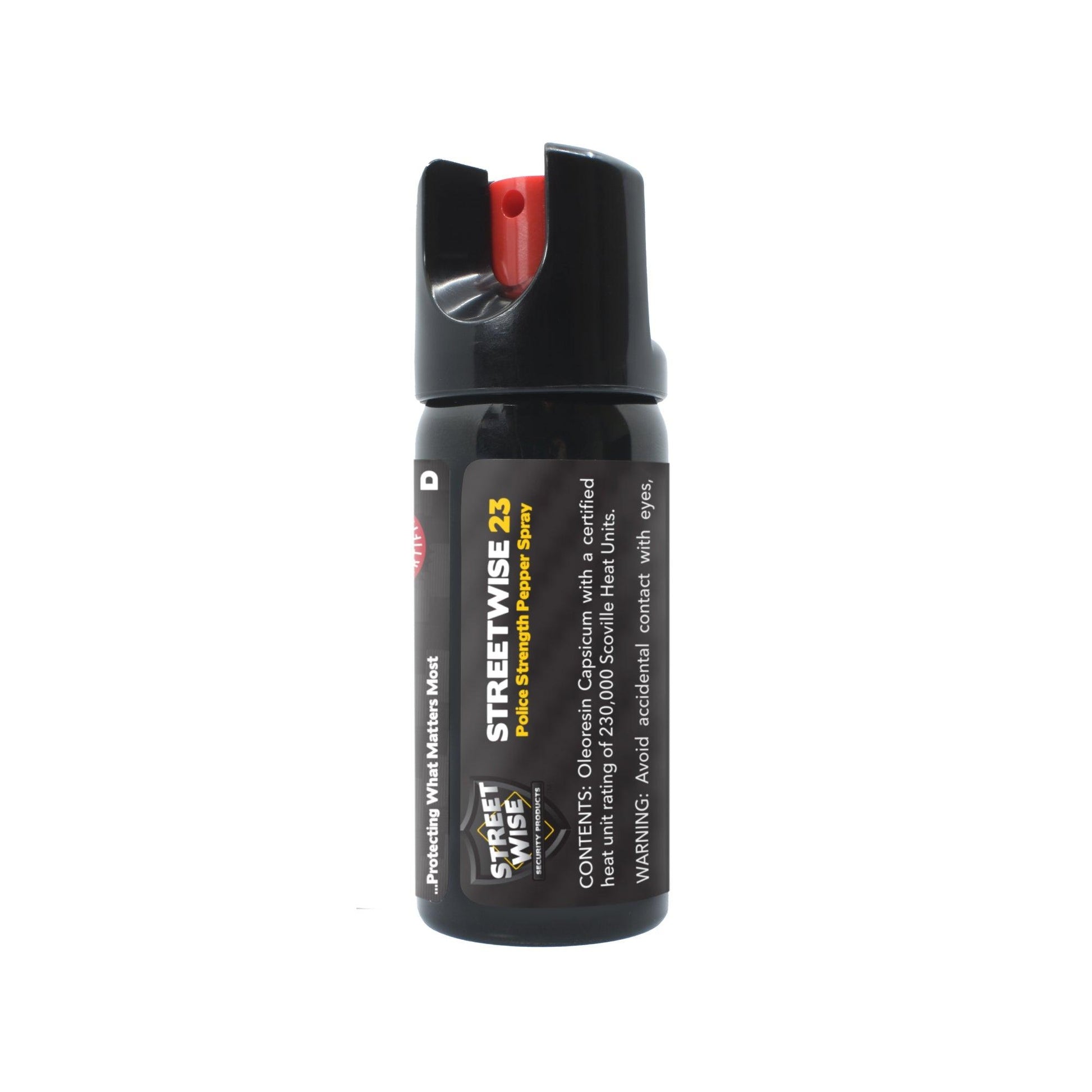 Police Force 23 Pepper Spray 2 oz Twist Lock - Inside The Bars
