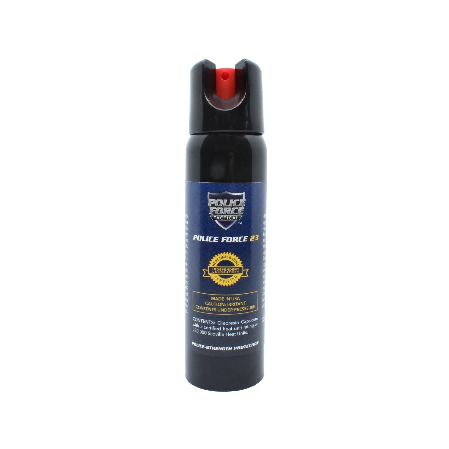 Police Force 23 Pepper Spray Twist Lock - Inside The Bars