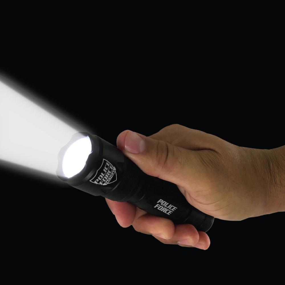 Police Force Tactical Ultra - Lite L2 LED Flashlight - Inside The Bars