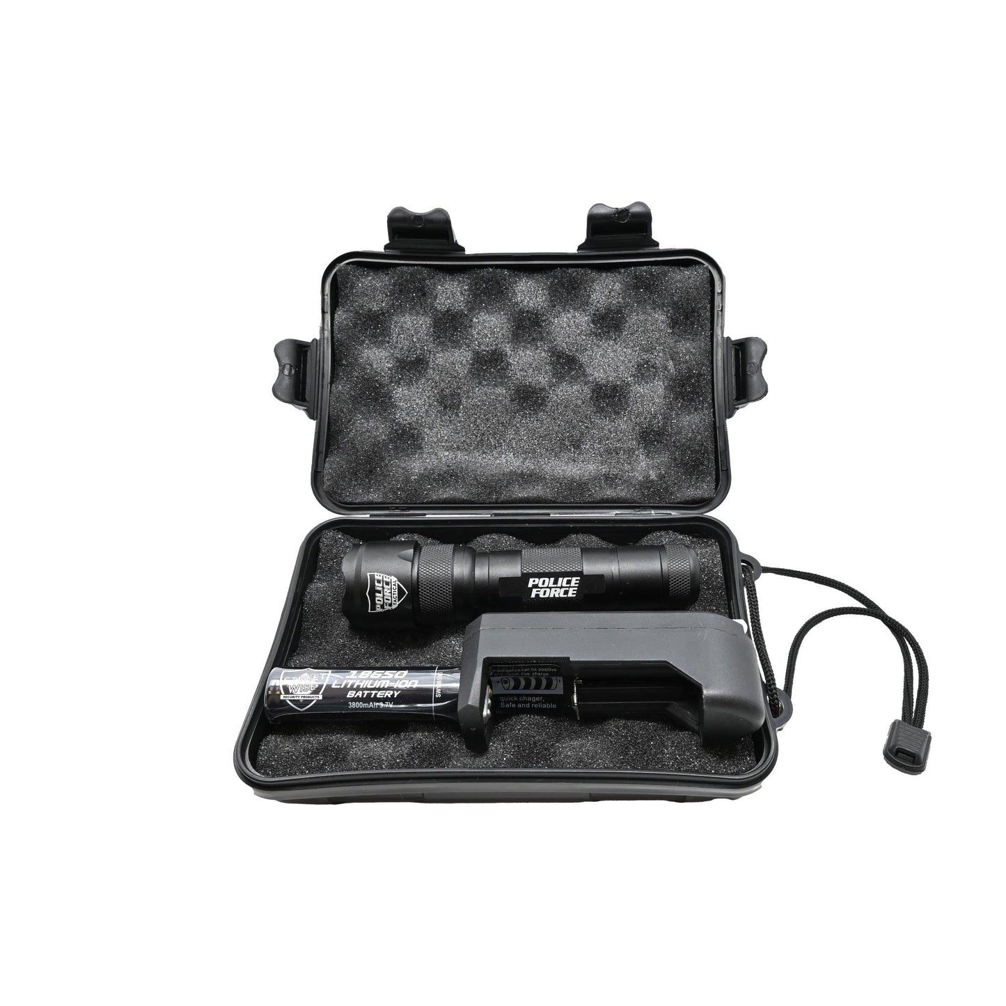 Police Force Tactical Ultra - Lite L2 LED Flashlight - Inside The Bars