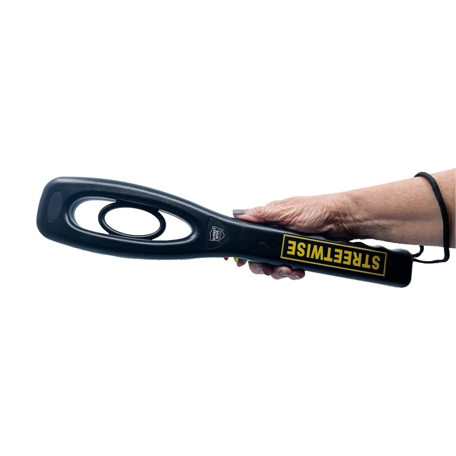 Portable Security Metal Detector with Vibration Alerts - Inside The Bars