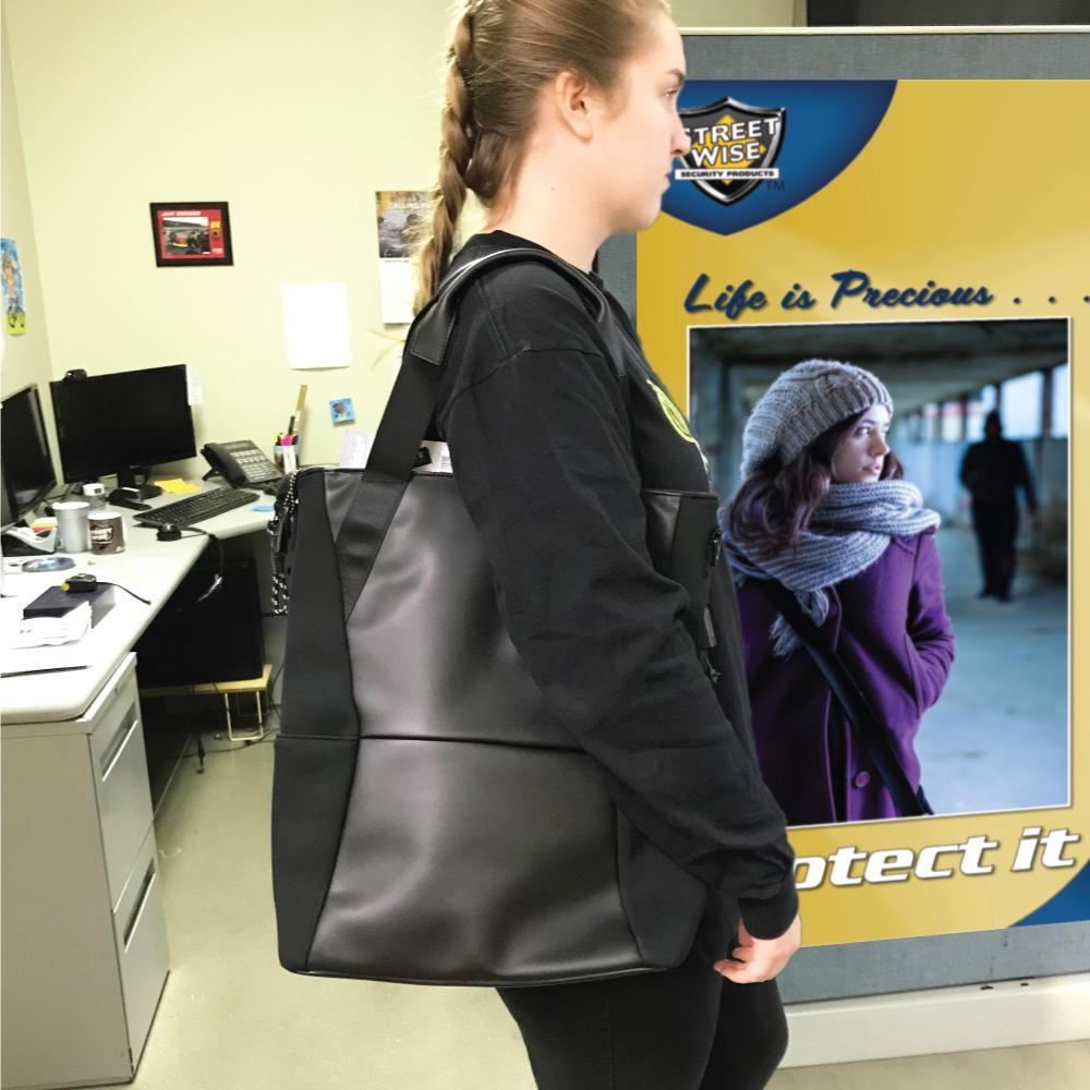 Pro - Tech Power Bank Tote Bag - Inside The Bars
