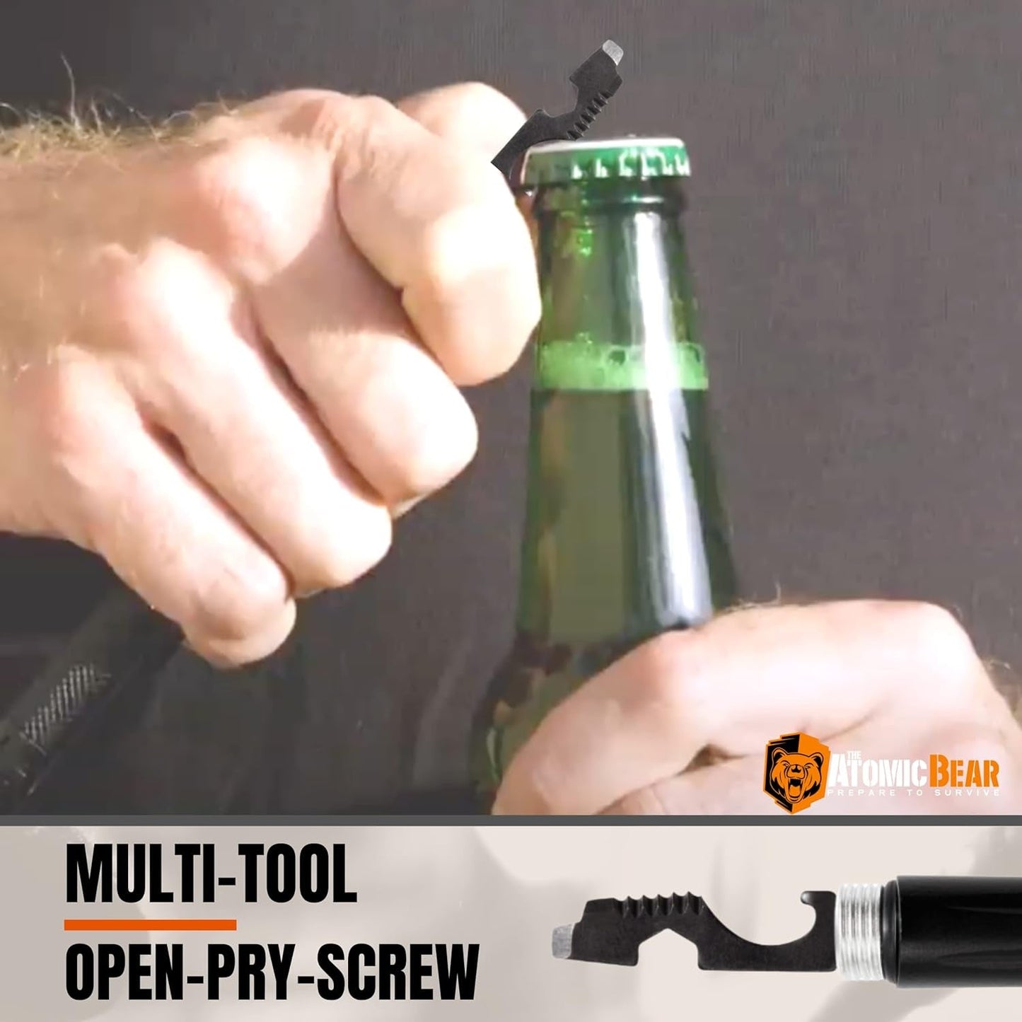 Professional Tactical Pen Self - Defense Multi - Tool with Flashlight - Inside The Bars