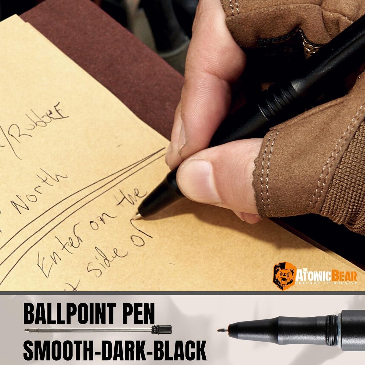 Professional Tactical Pen Self - Defense Multi - Tool with Flashlight - Inside The Bars