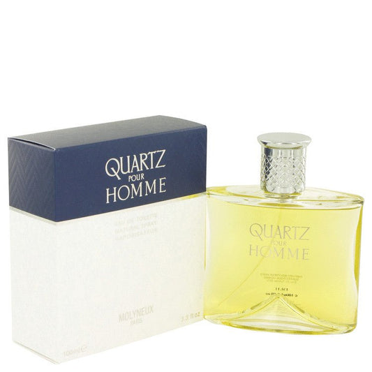 QUARTZ by Molyneux Eau De Toilette Spray 3.4 oz for Men - Inside The Bars