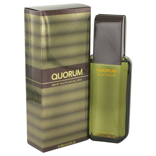 Quorum By Antonio Puig Eau De Toilette Spray 3.4 Oz Men - Inside The Bars