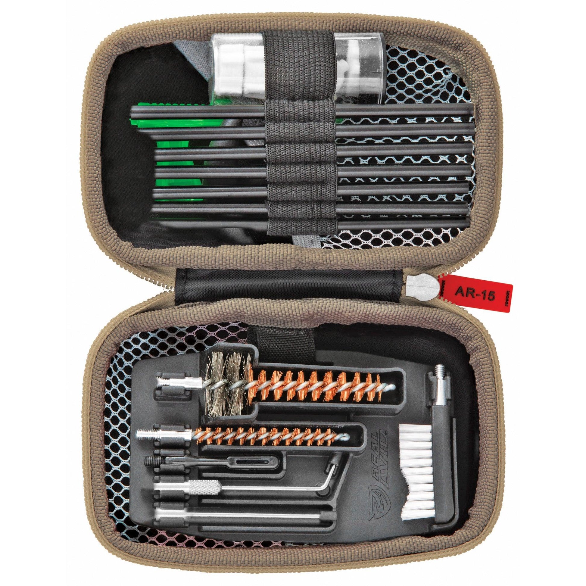 Real Avid AR15 Cleaning Kit - Inside The Bars