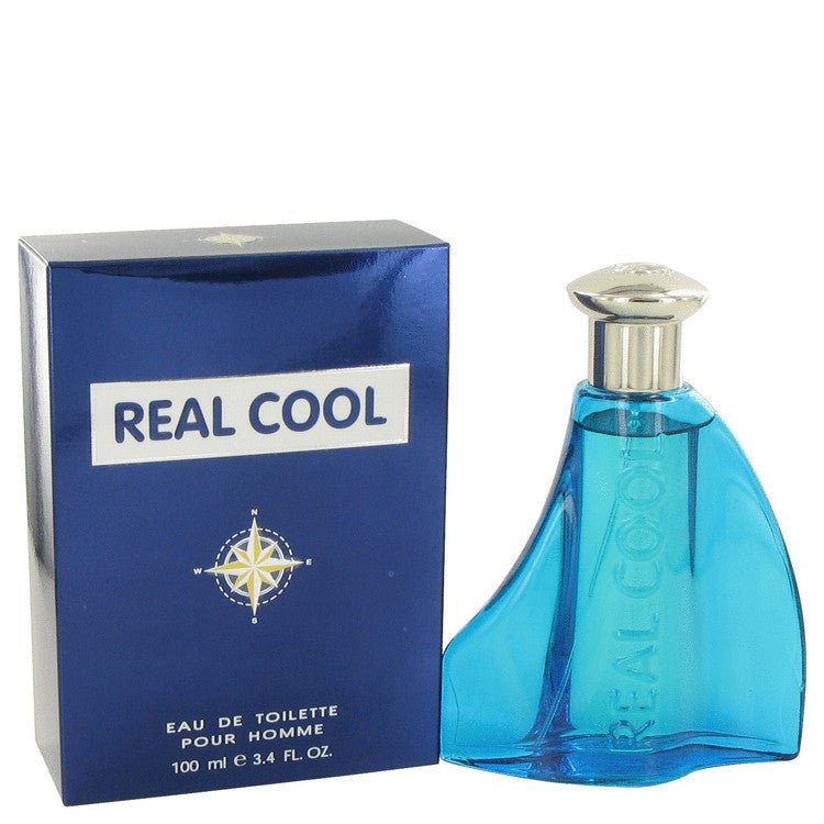 Real Cool by Victory International Eau De Toilette Spray 3.4 oz for Men - Inside The Bars