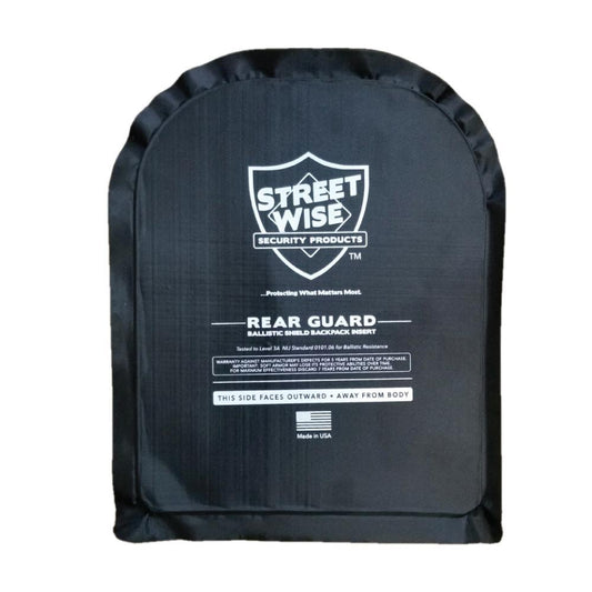 Rear Guard Ballistic Shield Backpack Insert - Inside The Bars