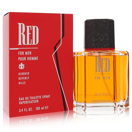 RED by Giorgio Beverly Hills Eau De Toilette Spray oz for Men - Inside The Bars