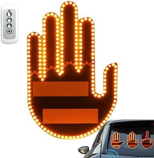Remote - Controlled LED Gesture Car Light for Safety - Inside The Bars