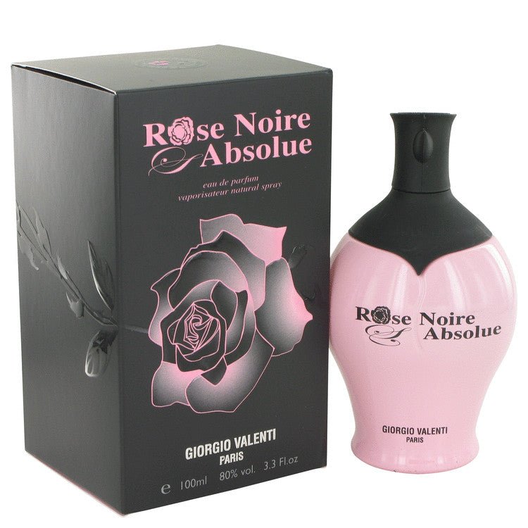 Rose Noire Absolue by Giorgio Valenti Eau De Parfum Spray 3.4 oz for Women - Inside The Bars