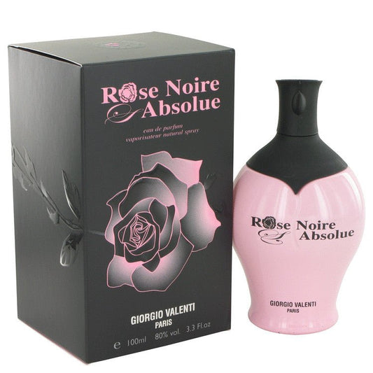 Rose Noire Absolue by Giorgio Valenti Eau De Parfum Spray 3.4 oz for Women - Inside The Bars