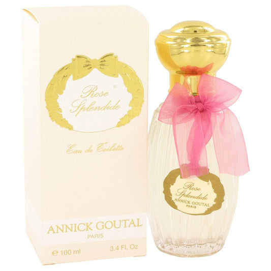 Rose Splendide by Annick Goutal Eau De Toilette Spray 3.4 oz for Women - Inside The Bars