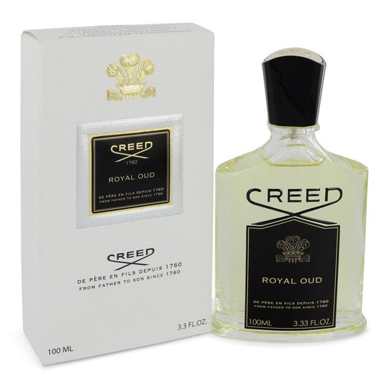 Royal Oud by Creed Eau De Parfum Spray Unisex 3.3 oz - Inside The Bars