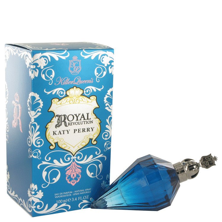 Royal Revolution by Katy Perry Eau De Parfum Spray 3.4 oz for Women - Inside The Bars