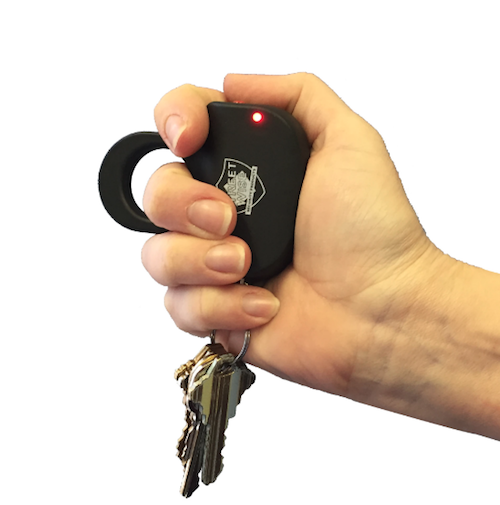 NEW~STING RING RECHARGEABLE STUN GUN 18M - Black