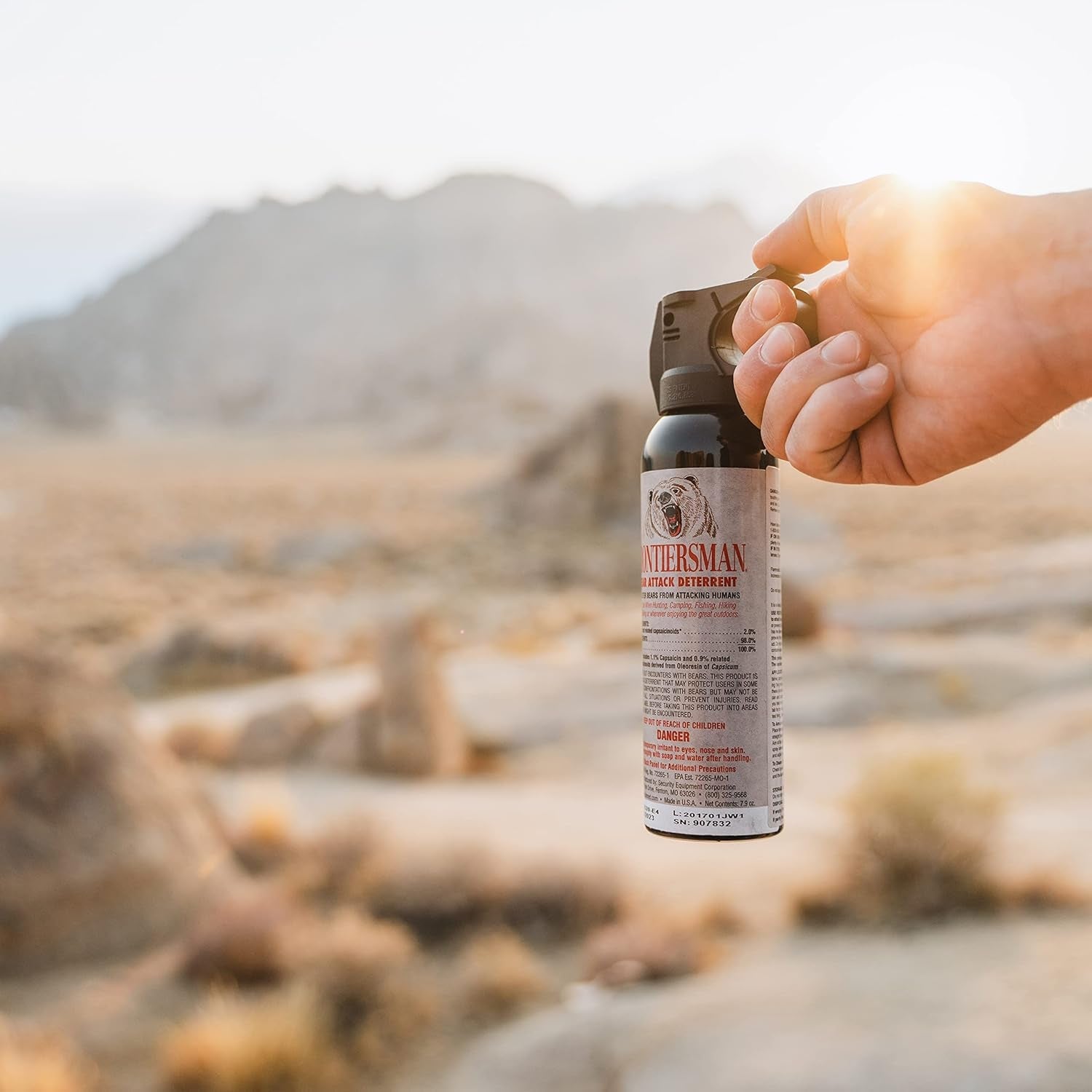 SABRE Frontiersman Bear Spray 7.9 Fl Oz Maximum Strength - Inside The Bars