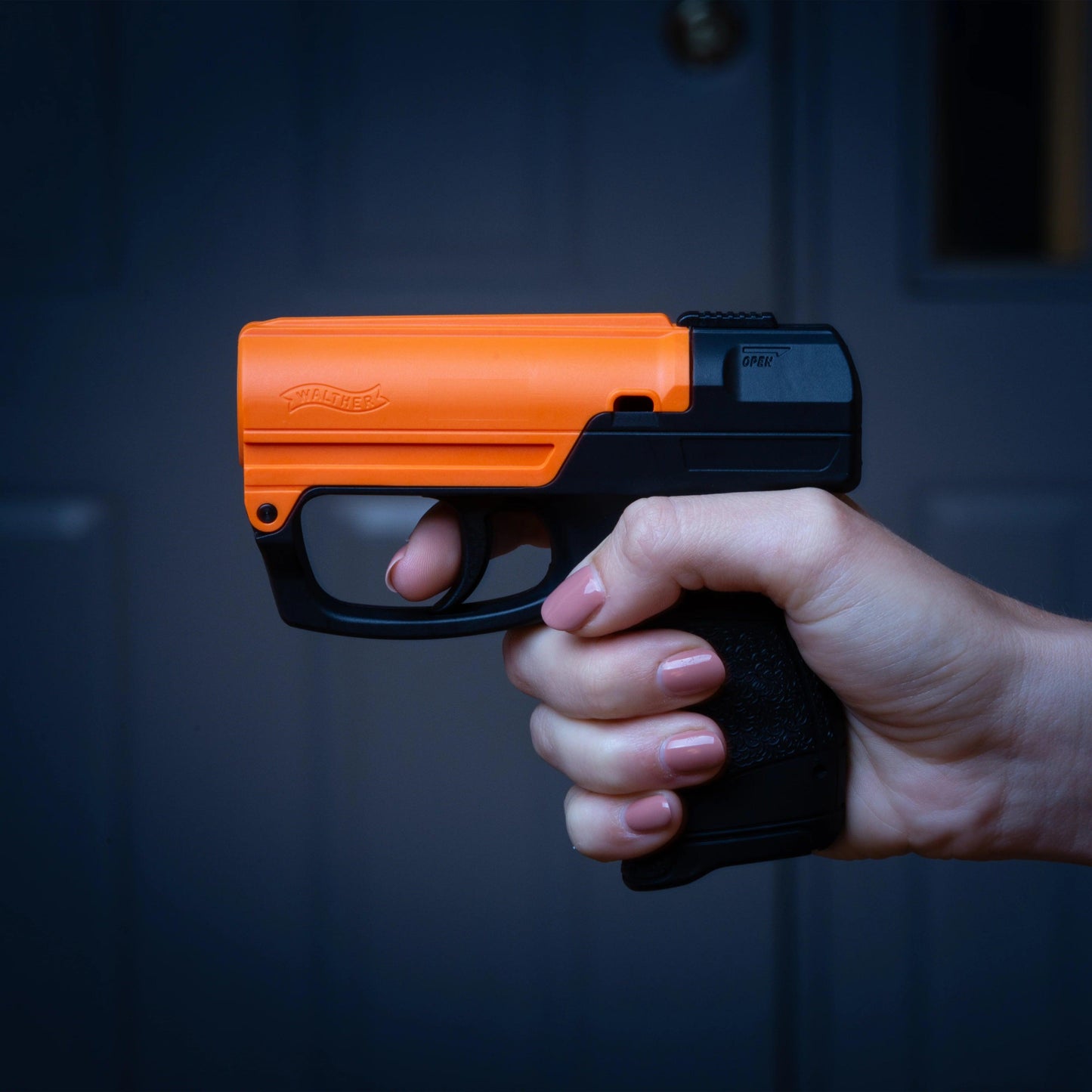 SABRE RED Aim and Fire Police - Grade Pepper Gel with Ergonomic Grip and Safety Trigger - Inside The Bars