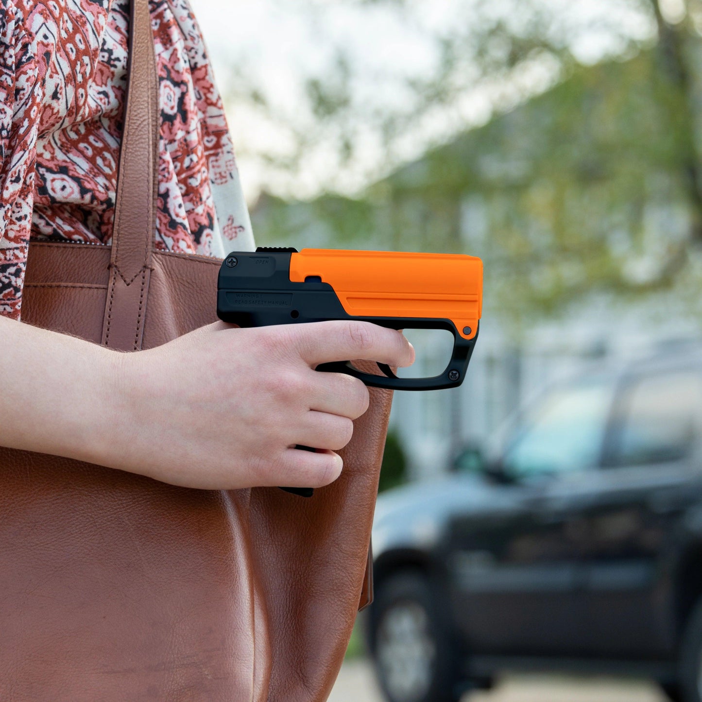 SABRE RED Aim and Fire Police - Grade Pepper Gel with Ergonomic Grip and Safety Trigger - Inside The Bars