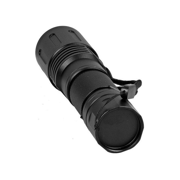 Safety Technology 3000 Lumens LED Self Defense Zoomable Flashlight - Inside The Bars