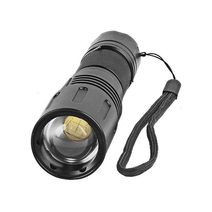 Safety Technology 3000 Lumens LED Self Defense Zoomable Flashlight - Inside The Bars