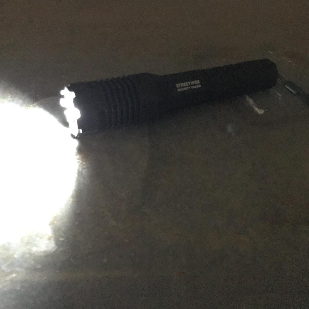 Security Guard 24/7 Stun Flashlight - Inside The Bars