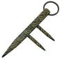 Self Defense Key Chain Two Prong Kubotan - Inside The Bars