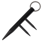Self Defense Key Chain Two Prong Kubotan - Inside The Bars