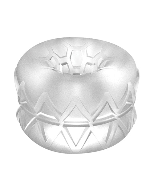 Shots Sono No. 92 Reversible Textured Masturbator Transparent - Inside The Bars
