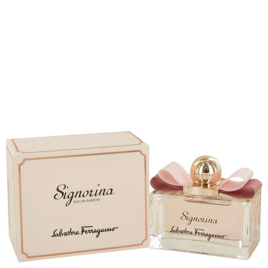 Signorina by Salvatore Ferragamo Eau De Parfum Spray for Women - Inside The Bars