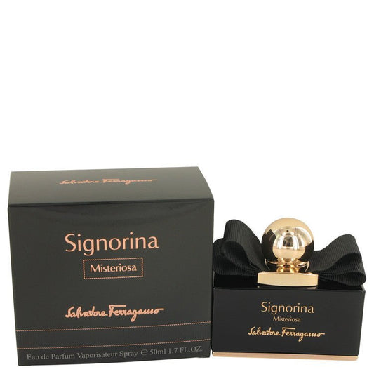 Signorina Misteriosa by Salvatore Ferragamo Eau De Parfum Spray for Women - Inside The Bars