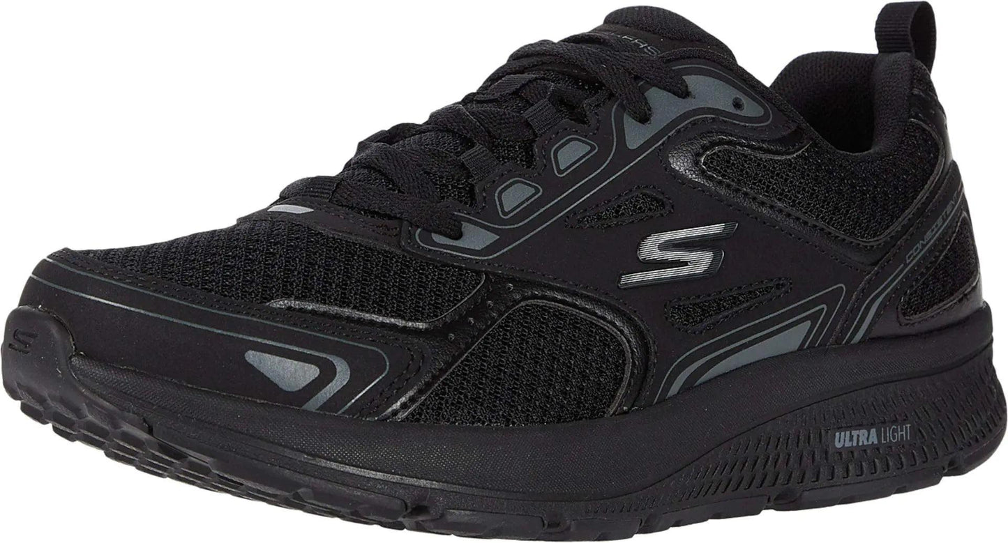 Skechers Men's Gorun Consistent Performance Running Shoe in Black/Charcoal - Inside The Bars