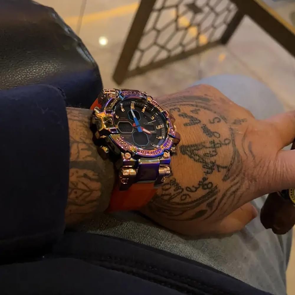 SMAEL Men's Waterproof Tactical LED Digital Watch Model 8027 - Inside The Bars