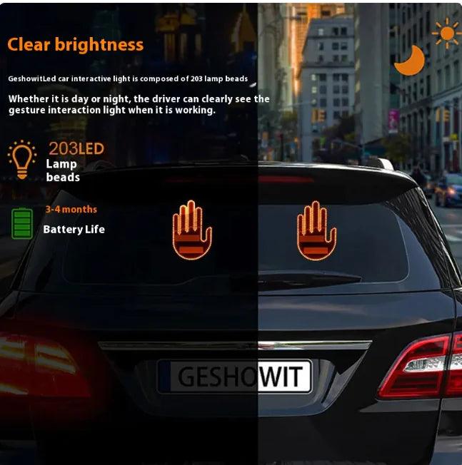 Smart Gesture Car Signal Lights - Inside The Bars