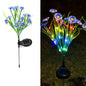 Solar Garden Lights LED Flower Stake Lamp Waterproof Decor - Inside The Bars
