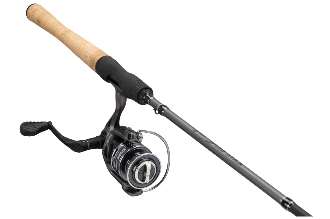 Speed Spin 6'0" Medium Light/Fast Spinning Combo Reel - Inside The Bars
