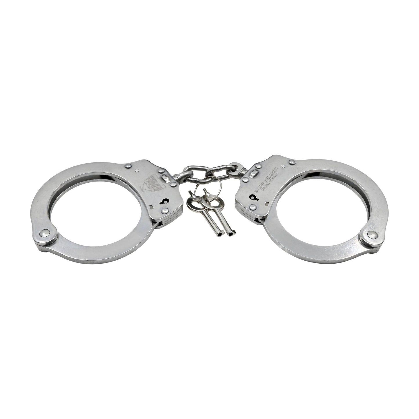 Stainless Steel NIJ Handcuffs - Inside The Bars